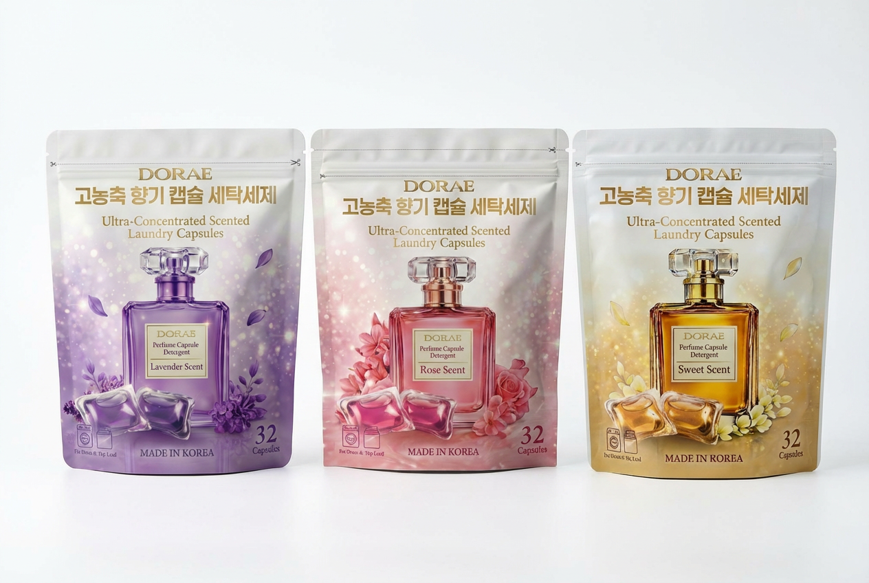 고농축 향기 캡슐 세탁세제